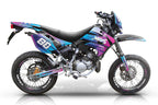 Kit déco 50cc Peugeot XP6 2004-2010 Blast | autocollants moto | personnalisation 50cc | armysctv