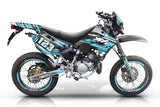 Kit déco 50cc Peugeot XP6 2004-2010 Dream | autocollants moto | personnalisation 50cc | armysctv