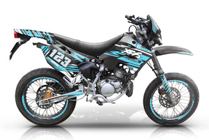 Kit déco 50cc Peugeot XP6 2004-2010 Dream | autocollants moto | personnalisation 50cc | armysctv