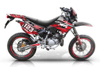 Kit déco 50cc Peugeot XP6 2004-2010 Dream | autocollants moto | personnalisation 50cc | armysctv