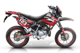 Kit déco 50cc Peugeot XP6 2004-2010 Dream | autocollants moto | personnalisation 50cc | armysctv