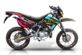 Kit déco 50cc Peugeot XP6 2004-2010 Eclipse | autocollants moto | personnalisation 50cc | armysctv