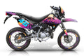 Kit déco 50cc Peugeot XP6 2004-2010 Miami | autocollants moto | personnalisation 50cc | armysctv