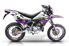Kit déco 50cc Peugeot XP6 2004-2010 Missile | autocollants moto | personnalisation 50cc | armysctv