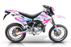 Kit déco 50cc Peugeot XP6 2004-2010 X-Fast | autocollants moto | personnalisation 50cc | armysctv